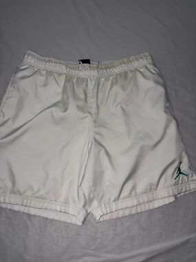 🔥 Jordan Essentials Mesh-Lined Water Shorts - Sail/Noble Green